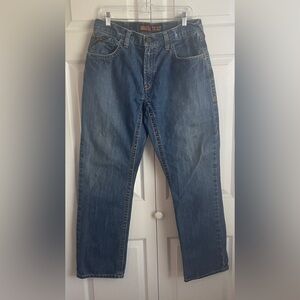 Ariat Men’s FR M5 Slim Straight Blue Jeans Size 35/32 Flame Resistance “Flaws”